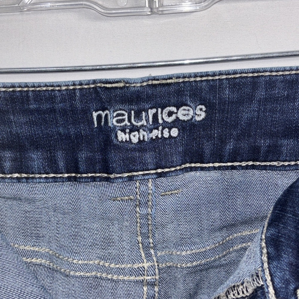 Maurices M Jeans High Rise Skinny Stretch 5 Button Fly Casual Basic - Picture 4 of 12